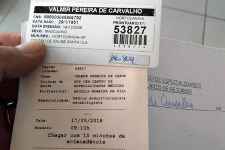 Paciente espera 7 horas para marcar consulta no Centro de Especialidades de Hortolândia