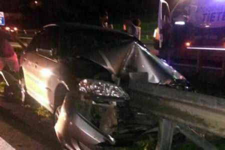 MOTORISTA EMBRIAGADO ATROPELA CINCO PESSOAS NA SP 101 EM MONTE MOR