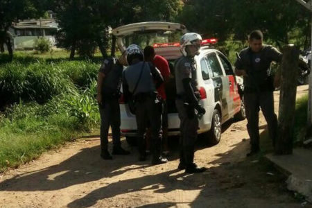 Após acompanhamento e troca de tiros com a Polícia Militar, bandido é detido  em Hortolândia