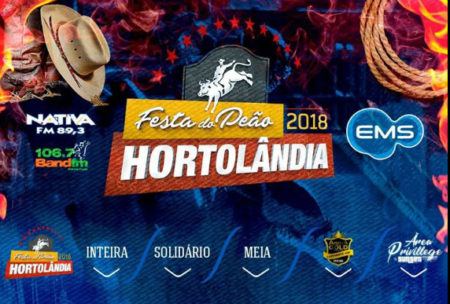 Festa do Peão de Hortolândia começará a vender ingressos a partir de segunda(23/04)