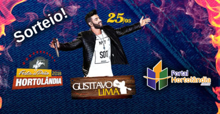 Sorteio pra curtir Gusttavo Lima no Rodeio de Hortolândia – Encerrado