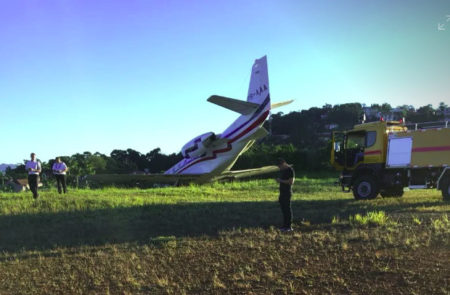 Avião do DJ Alok sai da pista durante a decolagem