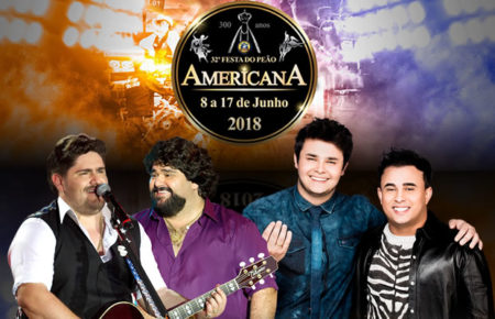Hoje tem Cézar Menotti & Fabiano e Matheus & Kauan em Americana