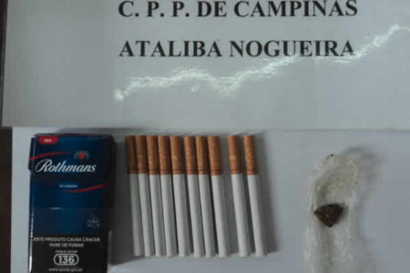 Mulher é detida após tentar entrar com maconha no Ataliba Nogueira