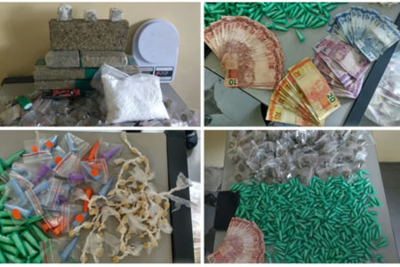 Dupla é presa com drogas dentro de condomínio em Hortolândia