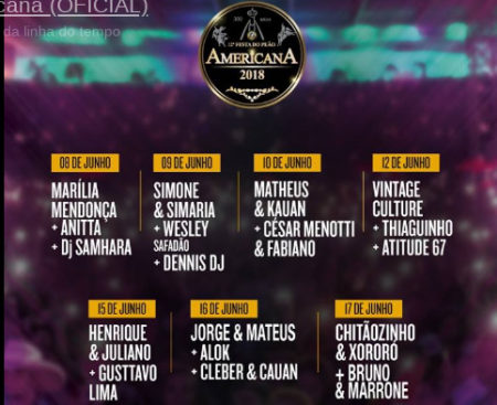 Festa do Peão de Americana começa nesta sexta(08)