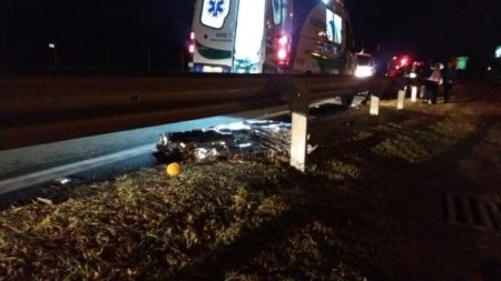 Acidente de trânsito deixa vítima fatal na rodovia SP 101