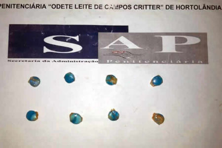 Agentes penitenciários encontram comprimidos de viagra em macarronada