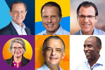 Doze candidatos disputaram o governo de São Paulo