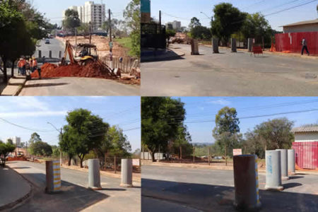 Obras de empresa causa transtornos a morados do Fátima.