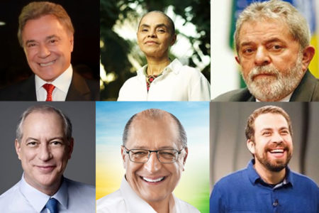 Os treze candidatos à Presidência da República em 2018