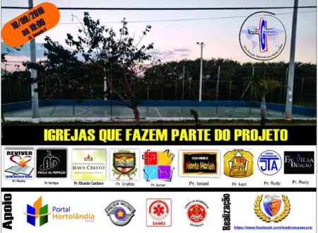 Ministério Adoração e Cura realiza o Primeiro Evento Evangelístico no dia 10/09