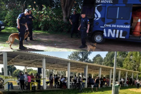 1° ação de inauguração do Vizinhança solidaria no Fátima