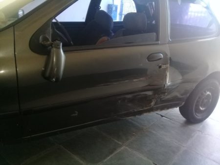 Criança fica ferida após colisão, condutor foge sem prestar socorro à vítima no São Jorge