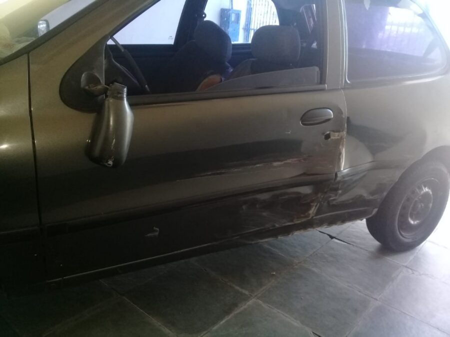 Criança fica ferida após colisão, condutor foge sem prestar socorro à vítima no São Jorge