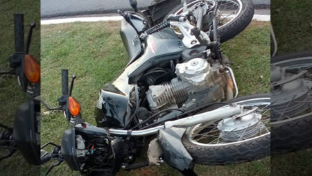 Terça-feria (25) de acidentes envolvendo motos em Hortolândia
