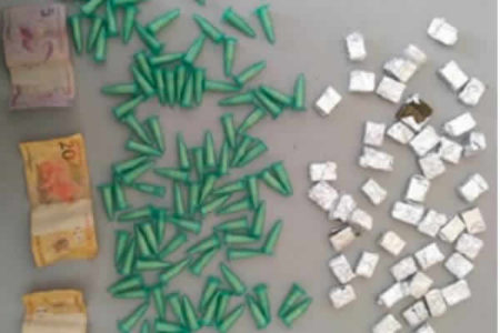 Menor é apreendido com drogas no Vila Real