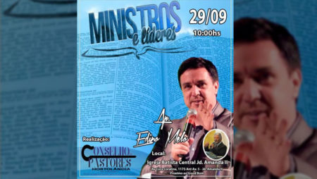 Hortolândia terá Encontro de Ministros e Lideres