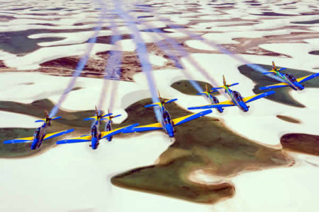 Esquadrilha da fumaça faz apresentação em Indaiatuba na sexta (12)