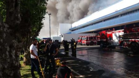 Em nota EMS diz que fumaça de domingo não tem toxicidade química
