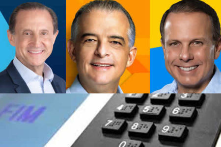 Doria, Skaf, e Márcio França liberam para o governo de SP diz Datafolha