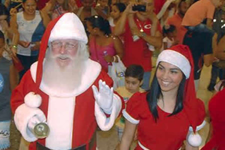 Papai Noel do Campinas Shopping chega neste sábado (3)