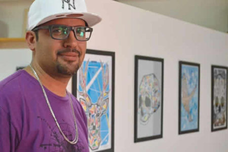 Hortolandense expõe suas obras de graffiti em Campinas