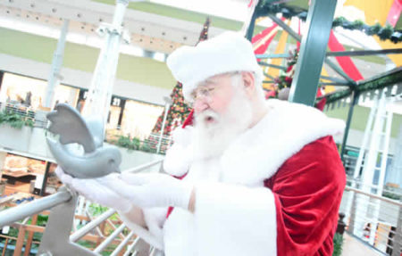 Parque D. Pedro Shopping traz Natal de Brincar e chegada do Papai Noel em grande estilo