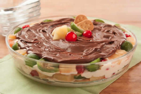 Pavê de Leite e Ninho Escondidinho