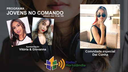 Daiane Cunha no programa Jovens no Comando sábado(17)