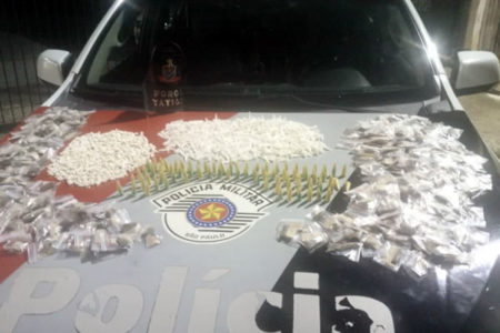 PM localiza casa com drogas no Nova Europa