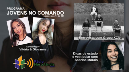 Jovens no Comando recebe de Grupo KZN