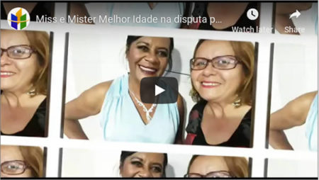 Miss e Mister Melhor Idade na disputa pelo título estadual