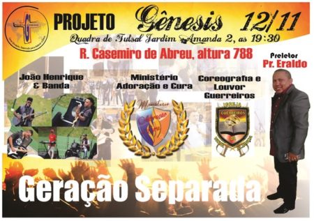 Projeto Genesis realiza o 3º encontro nesta segunda