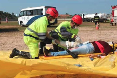 Rodovias do Tietê realizou simulado de acidente com produtos perigosos