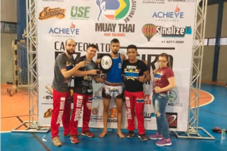 Hortolândia participa do Campeonato Brasileiro de Muay Thai