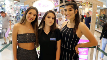 Irmãs Beleza Teen estiveram no Shopping Hortolândia na tarde desta sábado