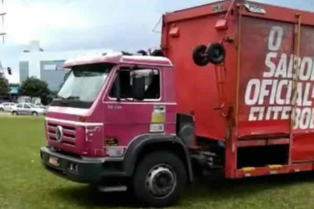 PM recupera caminhão de cerveja roubado em Hortolândia