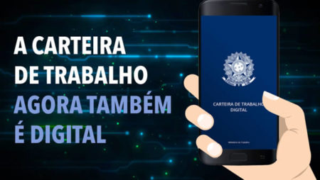 Carteira de Trabalho Digital entra em vigor a partir de hoje
