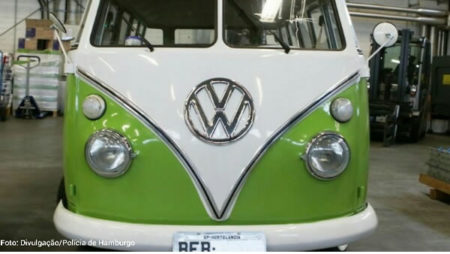 Kombi com placa de Hortolândia é apreendida com drogas na Alemanha
