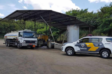 Policia prende cinco em flagrante por receptação e venda irregular de combustíveis