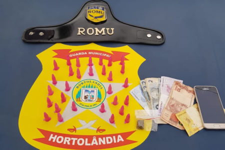 Dupla é pega com  drogas no Primavera em Hortolândia