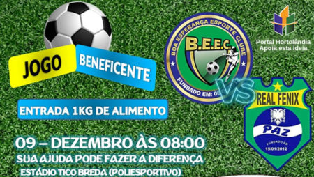 Boa Esperança e Real Fenix realizam jogo beneficente