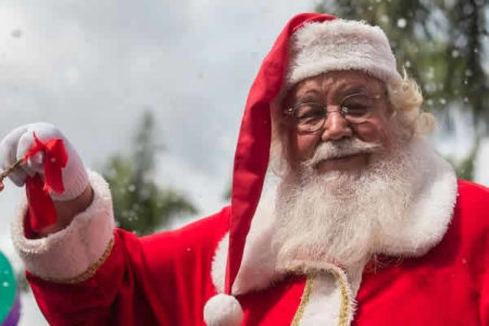 Chegada do Papai Noel no Campinas Shopping