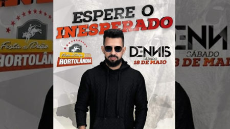 Dj Deninis é atração em 18 de maio em Hortolândia
