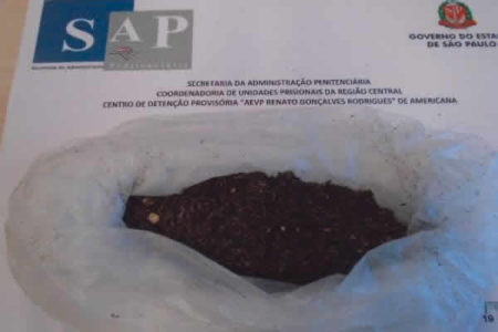 Agentes impedem a entrada de maconha no CDP de Americana