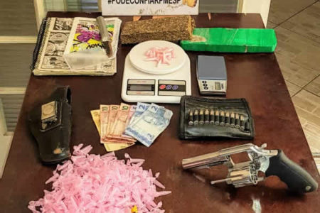 Homem é preso com arma e drogas em Sumaré