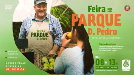Shopping Dom Pedro inaugura feira de produtos orgânicos aos domingos