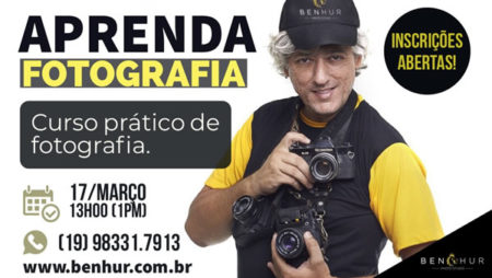 Curso para iniciantes permite aprender com um dos fotógrafos mais atuantes da região de Campinas