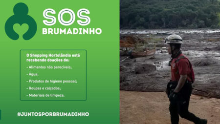 Shopping Hortolândia arrecada doações para Brumadinho-MG
